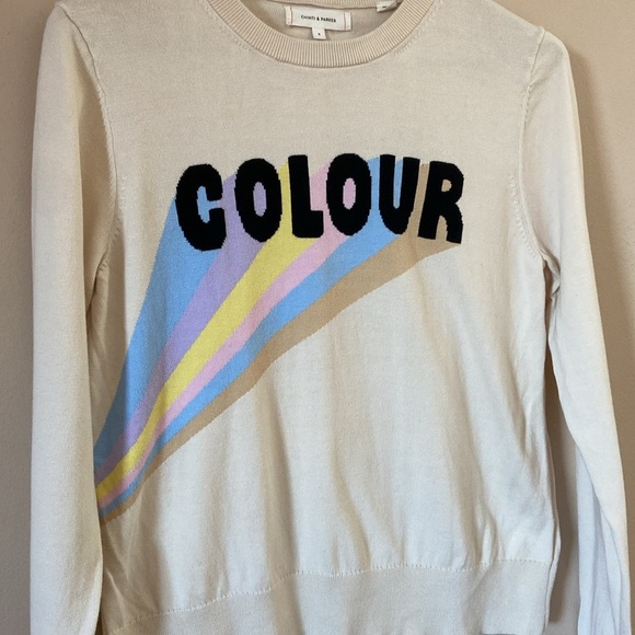 Chinti & Parker-  Colour Cotton Sweater - Picture 4 of 13